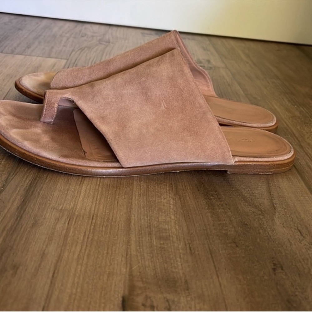 Vince blush suede sandals s 8.5 / 38.5 - Picture 4 of 6